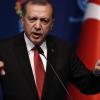 Der türkische Präsident Erdogan Mitte Mai bei einer Rede in Istanbul. Nun soll das umstrittene Gezi-Park-Projekt fortgesetzt werden. 