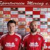 Trainersuche beendet: Dominik Sammer (links) und Bujar Bytyqi bilden das neue Duo beim SV Mering. Foto: Georg Resch