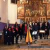 Einstimmung auf Weihnachten bot die Aindlinger Liedertafel mit einem Weihnachtskonzert in der Pfarrkirche St. Martin, begleitet unter anderem von Harfenistin Sonja Drexler.  	