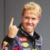 Den Vettel-Finger würden seine Fans gerne auch nach dem Rennen in Indien sehen.