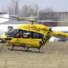 Ein Rettungshubschrauber wurde nach einem Unfall nach Burgau gerufen.