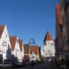 Nicht bunt, aber farbig so wie dieses Fassadenensemble am Stadtplatz soll die Gestaltung der Gebäude in Aichachs Innenstadt sein. 	
