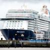 Das Kreuzfahrtschiff «Mein Schiff 3» der Reederei TUI Cruises im Cuxhavener Hafen.