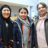 Fatma Ahmadi, Zahra Emaq und Mitra Ghazi (von links)  möchten gerne Pflegefachhelferinnen werden. Sie stammen aus Afghanistan und dem Iran und haben teilweise schon Erfahrung in diesem Berufsfeld, Ahmadi sogar als Krankenschwester. 