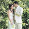 Bei ihrer Hochzeit ließen die Profitänzer Tatjana Kuschill und Massimo Sinato alle schrillen Farben weg. 