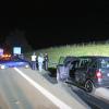Eine Autofahrerin hat auf der Autobahn bei Vöhringen einen Zusammenstoß verursacht, weil sie durch ihr Navigationsgerät abgelenkt war. 
