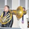 Die fesselnde Show, die die burgenländische Band „Blechhauf´n“ im Amphitheater präsentierte, begeisterte. 