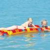 Ideal für Wasserratten, die sich auch mal sportlich betätigen wollen, ist der Neuhofsee bei Gundelfingen.