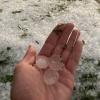 Die Hagelkörner in Neu-Ulm waren teils tischtennisballgroß.