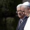 Papst Franziskus - hier mit Palästinenserpräsident Mahmud Abbas - setzt sich im Nahen Osten für einen Frieden.