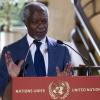 Kofi Annan in Genf: Der Syrien-Sondervermittler fürchtet eine Eskalation. Foto: Salvatore Di Nolfi dpa