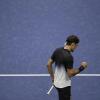 Brauchte fünf Sätze, um die nächste Runde der US Open zu erreichen: Roger Federer.