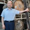 Tetsuzo Yamaguchi von der berühmten Sasanokawa-Destillerie.  	