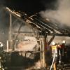 Feuer in Stadel: Polizei sucht Brandstifter