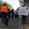 Fahrrad-Aktivisten wollen am Freitagmorgen auf Verbesserungsbedarf in der Hermanstraße aufmerksam machen. 