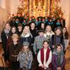 Der Gesangsverein Amerbach überzeugte am vierten Advent beim Weihnachtssingen 2016 in der Kirche St. Alban.  	