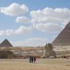 Die Pyramiden von Gizeh zählen zum Unesco-Welterbe.