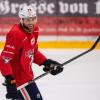 Eishockey-Superstar Leon Draisaitl trainiert derzeit bei den Kölner Haien mit.