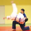 Neun neue Braungurt-Träger gibt es in der Abteilung Judo des TSV Wemding. Das Bild zeigt den Wurf Kata-Guruma.  
