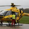 Ein Verkehrsunfall hat sich am Donnerstag zwischen Schwifting und Landsberg ereignet. Eine Beifahrerin wurde dabei schwer verletzt und wurde von einem Rettungshubschrauber weggeflogen.