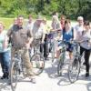 Rund 20 Teilnehmer wollten die Wertach auf dem Rad erleben. 