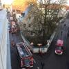Die Augsburger Feuerwehr hat am Sonntagnachmittag eine unklare Rauchentwicklung nahe des Doms geprüft. 