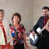 Gisela Listl, Karin Johannes und Christoph M. Seidel treten als „Dreier-Quartett“ im Merchinger Pfarrsaal auf. 	