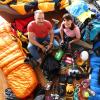 Das Elchinger Ehepaar Chris und Marina Keller startet nach monatelanger Vorbereitung zu einer sechswöchigen Expedition nach Nepal. Dort wollen sie den über 8000 Meter hohen Berg Manaslu besteigen. 	