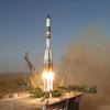 Start einer russischen Rakete vom Weltraumbahnhof Baikonur in Kasachstan. Foto: Roscosmos Press Service dpa