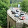 Der A8-Albabstieg am Drackensteiner Hang zwischen Merklingen und Mühlhausen ist in Fahrtrichtung Stuttgart im Sommer an drei Terminen für mehrere Tage gesperrt.