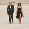 James Bond (Daniel Craig) und Bond-Girl Camille (Olga Kurylenko) in einer Szene von "Ein Quantum Trost", 2008.