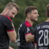 David Anzenhofer (links) wird am Samstag das letzte Mal für den TSV Landsberg auflaufen – am Donnerstag fliegt er zum Studium für zwei Jahre in die USA. Kevin Gutia hat sich bereits verabschiedet. 