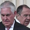 Die Außenminister Rex Tillerson und Sergej Lawrow. 	 	