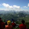 Karl Heiligmann fotografierte bei einer Alpenvereinstour 2006 die Gipfelrast auf dem hohen Ifen.