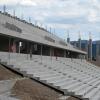 Derzeit noch eine Baustelle: das neue Stadion des SC Freiburg. 	