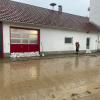 Starker Regen setzte am Donnerstagabend in Wertingen und Roggden Straßen und Keller unter Wasser. Die Feuerwehr war mehrfach im Einsatz.