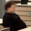 Das Stalkingopfer trifft im prozess in Ingolstadt auf ihren Geiselnehmer, der im Bild zus ehen ist).