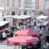 Viele Stände werden in der Ludwigstraße aufgebaut.