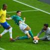 Kein Durchkommen: Mario Gomez und seine Kollegen unterlagen Brasilien mit 0:1. 