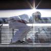 Der Skispringer Klemens Murank bereitet sich im Training für die Nordische Ski-WM Oberstdorf auf einen Sprung vor.