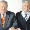 Peter Märtl (rechts) feierte seinen 85. Geburtstag, zu dem Bürgermeister Karl Seitle die Glückwünsche der Gemeinde überbrachte. 
