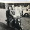Auf einer Lambretta fuhr Astrid Beil-Quandt einst von Berlin durch die DDR in den Harz.
