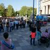 Mimi & Josy, Gewinnerinnen von The Voice Kids, sangen als Vorband von Michael Patrick Kelly auf dem Münchner Königsplatz. Hier die Bilder vom Auftritt am Sonntag.