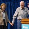 Rosalynn und Jimmy Carter auf einer Aufnahme von August 2018. Das Paar war 77 Jahre lang verheiratet.