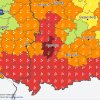 Der Deutsche Wetterdienst hat am Freitagabend Unwetterwarnungen f+ür die Region ausgegeben. 