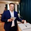 Gerd Mannes hat am Sonntag im Schützenheim Riedheim abgestimmt. Er hat das beste Erststimmenergebnis eines AfD-Politikers in Bayern erreicht. 