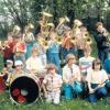 Gründungsfoto des Musikvereins Obermeitingen 1986. 