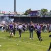 Nach dem Aufstieg gab es in Osnabrück einen Platzsturm.