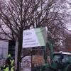 Schon früh machten sich Landwirte aus dem Landkreis auf den Weg nach Nördlingen zum Protest. Der Verkehr staute sich auf der B25 und in der Innenstadt. Über 1000 Traktoren waren auf der Kaiserwiese.