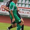 Nach langer Verletzungspause wieder fit: Andreas Kaiser vom TSV Nördlingen II (im grünen Trikot). 	